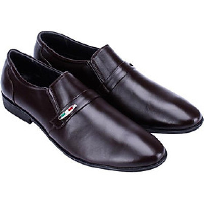 Giày Nam Huy Hoàng HT7124 - Nâu