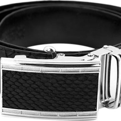 Thắt Lưng Nam Da Trăn VIP Huy Hoàng HT4322 - Đen