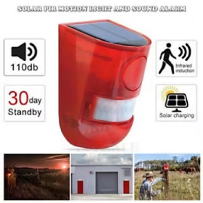 BỘ BÁO ĐỘNG SIÊU CHỐNG TRỘM HỒNG NGOẠI NĂNG LƯỢNG MẶT TRỜI CẢM BIẾN THÔNG MINH