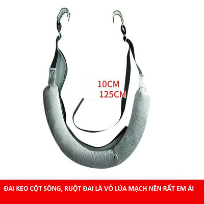 Bộ Đai kéo giãn cột sống thắt lưng, an toàn, êm ái, hiệu quả trị đau lưng, mẫu mới, chắc chắn