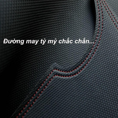 Thảm Taplo Da Vân Carbon Xe Kia Soluto đơi 2018 2019 2020