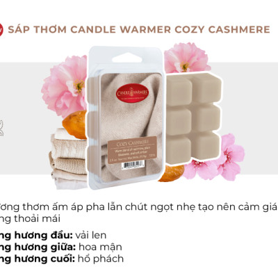 Sáp thơm Candle Warmer - Cozy Cashmere