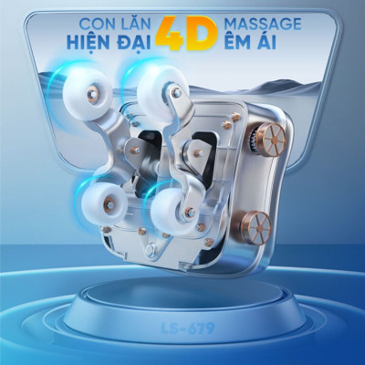 Ghế Massage LS-679, Ghế Masage Toàn Thân Với Công Nghệ AI Quét Cơ Thể Chăm Sóc Có Sức Khỏe Toàn Diện