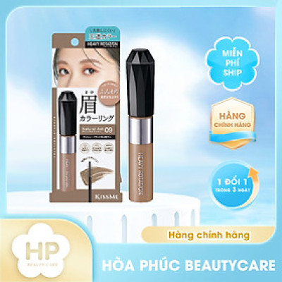Mascara Chải Đổi Màu Lông Mày Chống Trôi Siêu Bền Kissme Heavy Rotation Coloring Eyebrow EX (8 G)