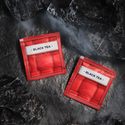 Combo 5 Gói Trà Đen Với Nhân Sâm Trắng Thượng Hạng COFFEECELL (5 gói x 2g) - Hương thơm cay nồng của nhân sâm giúp bộc lộ tài năng, đánh thức cảm xúc tươi mới - Hàng Chính Hãng