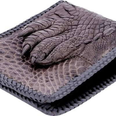 Ví Nam Huy Hoàng HT2720 (10 x 12.5 cm) - Xám