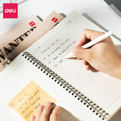 Sổ tay ghi chép gáy xoắn kẻ ngang A5 B5 60 trang hình Vua cướp biển One Piece Deli - Phù hợp học sinh văn phòng - Mẫu ngẫu nhiên - EN004