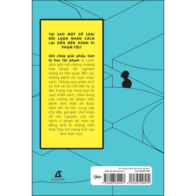 Sách Ghi Chép Giải Phẫu Tâm Lý Học Tội Phạm (AZ)