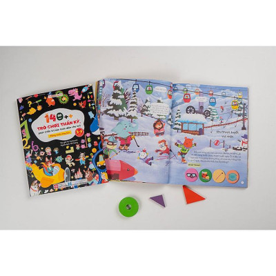 140++ trò chơi thần kỳ, phát triển trí não toàn diện cho trẻ 3-9 tuổi