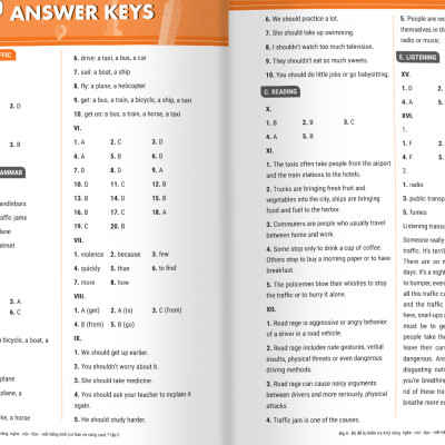 Sách Big 4 bộ đề tự kiểm tra 4 kỹ năng Nghe - Nói - Đọc - Viết tiếng Anh (cơ bản và nâng cao) lớp 7 tập 2 (Global) MG