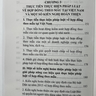 Sách - Pháp Luật Về Hợp Đồng Theo Mẫu Theo Quy Định Của Pháp Luật Hiện Hành