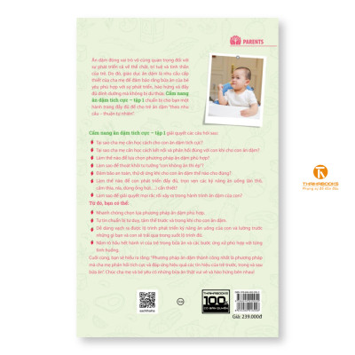 Sách - Cẩm nang ăn dặm tích cực – Tập 1 - Thái Hà Books