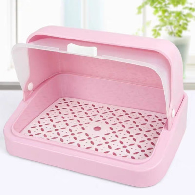 Khay úp ly, úp cốc có nắp ( giao màu ngẫu nhiên)