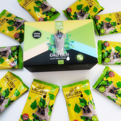 Bột đậu đen nguyên chất Hải Dung thơm ngon sánh mịn, giúp mát gan, đen tóc, khỏe xương khớp