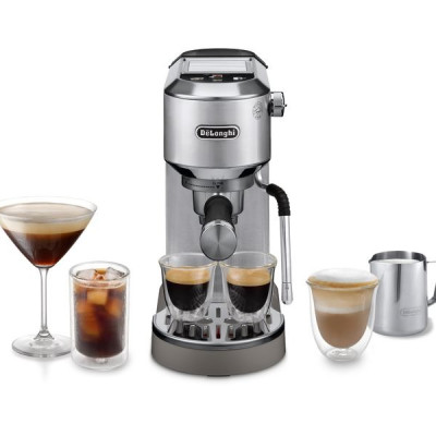 Máy pha cà phê espresso DeLonghi Dedica Duo EC890.M - Hàng Chính Hãng