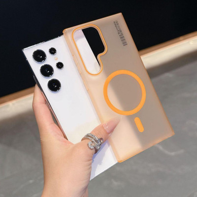 Ốp Lưng Ch Samsung Galaxy S25 Ultra / S24 Ultra / S23 Ultra / S22 Ultra / S21 Ultra Syndee Nhựa Cứng Mờ Siêu Mỏng Có Từ Tính