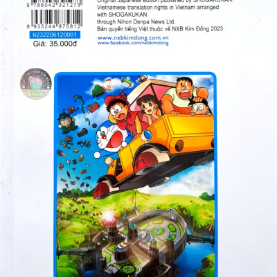 Doraemon Hoạt Hình Màu: Nobita Và Viện Bảo Tàng Bảo Bối (Tái Bản 2023)