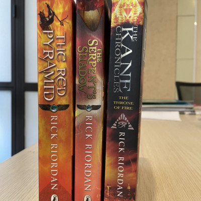 Tiểu thuyết tiếng Anh - The Kane Chronicles Set
