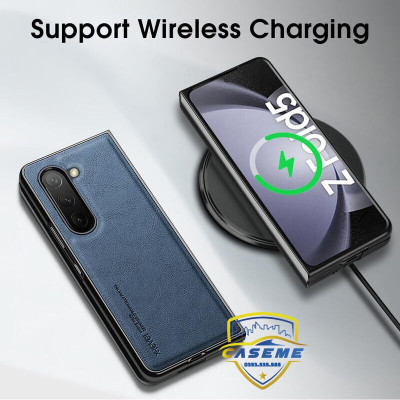 Ốp lưng da dành cho Samsung Galaxy Z Fold5 hàng chính hãng X-Level cao cấp (Tặng 2 túi PVC đựng thẻ ATM)