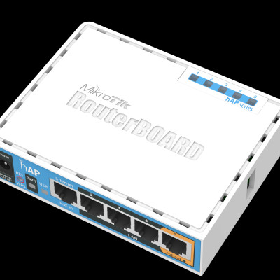 Thiết bị cân bằng tải Router wifi hAp Mikrotik RB951Ui2nD - Hàng chính hãng