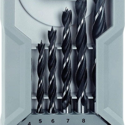 BỘ MŨI KHOAN GỖ THƯỜNG (7 MŨI) BOSCH 2607017034 - HÀNG CHÍNH HÃNG