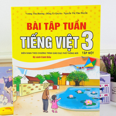 Sách - Combo 2 cuốn Bài Tập Tuần Tiếng Việt Lớp 3 Cánh Diều - ndbooks