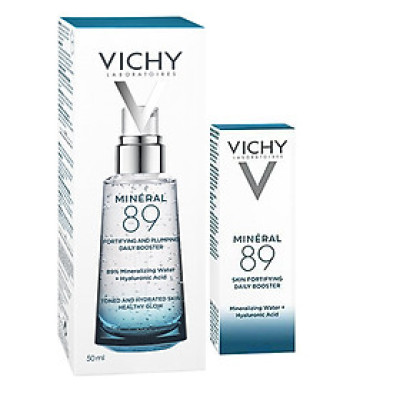 Set Dưỡng Chất Khoáng Cô Đặc Giúp Phục Hồi Và Bảo Vệ Da Vichy Minéral 89 50ml + 10ml