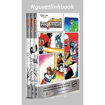 DŨNG SĨ HESMAN (COMBO 3 TẬP 8, 9, 10) (phiên bản khổ to) Hùng Lân - nguyetlinhbook– NXB Dân Trí