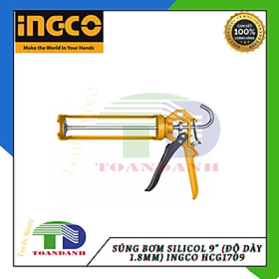 Súng bơm silicol 9" (độ dày 1.8mm) Ingco HCG1709