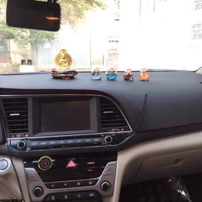 Thảm da Taplo vân carbon Cao cấp dành cho xe Honda Civic 2016-2019