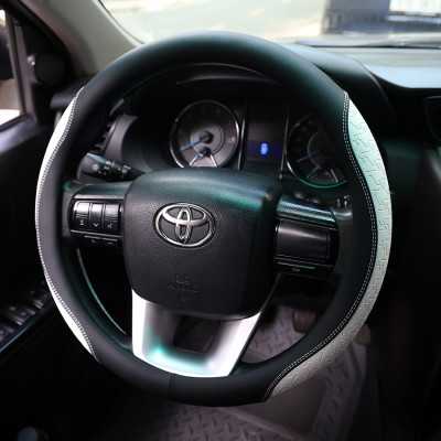 Bọc Vô Lăng CIND 8292 Size M Màu Đen Trắng