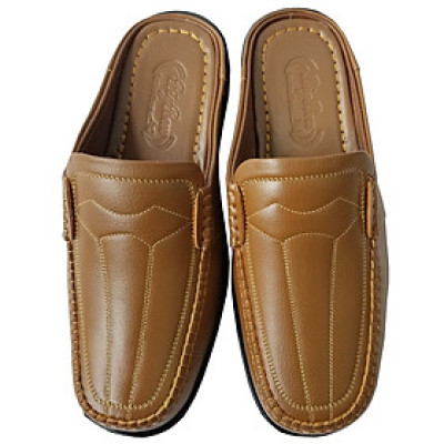 Dép Bít Đầu Nam BIGGBEN Da Bò Thật Cao Cấp SB135