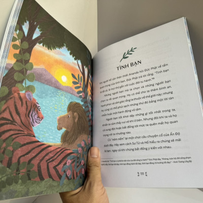 (In màu toàn bộ) THIỀN CHO TRẺ EM - 50+ câu chuyện và bài tập chánh niệm thắp sáng lòng nhân ái – Laura Burges , Melissa Iwai minh họa – Mai Huyền dịch – NXB Dân Trí – Nhã Nam