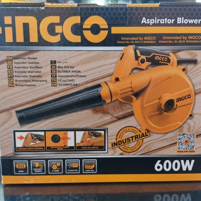 MÁY THỔI BỤI 600W (0 - 3.5M3/PHÚT) INGCO AB6008 - HÀNG CHÍNH HÃNG