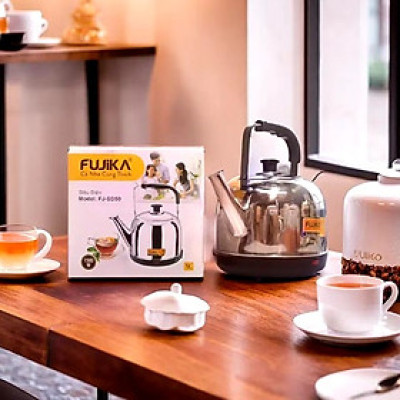 [mẫu mới] Siêu điện đun nước siêu tốc 5L Fujika tự ngắt khi sôi hàng chính hãng bảo hành 12 tháng
