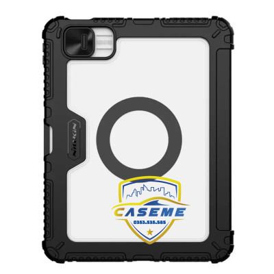 Bao da dành cho iPad Gen 10/10.9 2022 Nillkin Bumper SnapSafe Kèm Khay Bút - Hàng Chính Hãng