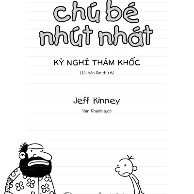 [Bộ 5 tập 6-10] Nhật Ký Chú Bé Nhút Nhát bản Tiếng Việt - Diary Of A Wimpy Kid, Truyện tranh thiếu nhi bán chạy trên toàn thế giới