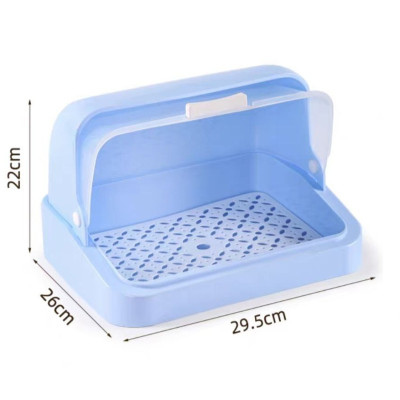 Khay úp ly, úp cốc có nắp ( giao màu ngẫu nhiên)