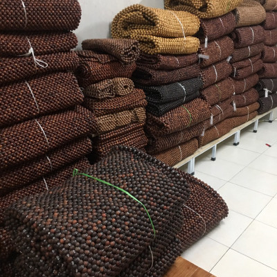 Chiếu Hạt Gỗ Trắc Mộc kích thước 2,2mx2m - Chiếu gỗ Mian ( video , hình thật )