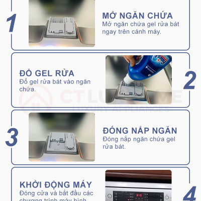 Gel rửa bát Finish Power All in One 1 Lít - ĐỨC CHÍNH HÃNG