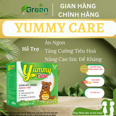 [TPBVSK] Yummy Care (Gấu) - Syrup Hỗ trợ Ăn ngon, Tăng cường tiêu hóa
