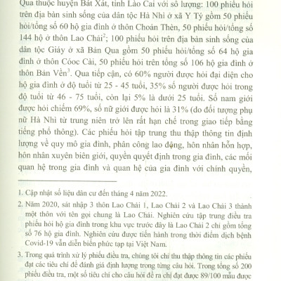 Gia Đình Của Người Hà Nhì Và Người Giáy Ở Vùng Biên Giới Việt Nam - Trung Quốc (Sách Chuyên Khảo) -  Viện Dân Tộc Học; TS. Hoàng Phương Mai chủ biên
