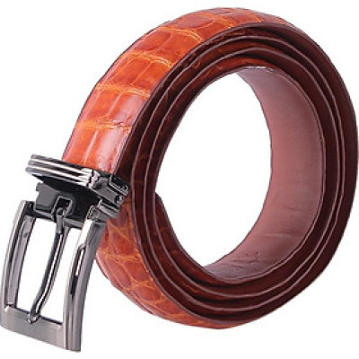 Thắt Lưng Nữ Da Cá Sấu Huy Hoàng HT5203 - Vàng