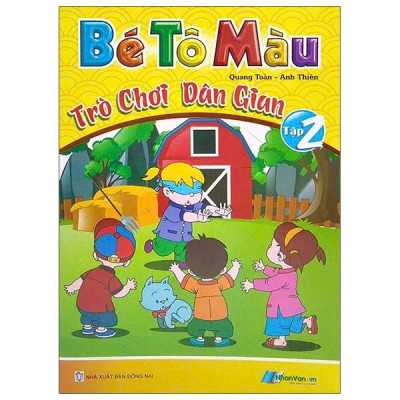 Sách - Bé Tô Màu Trò Chơi Dân Gian - Tập 1 Đến Tập 6
