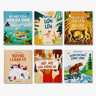 Sách - Combo 6 cuốn gieo những mầm xanh - Bìa mềm