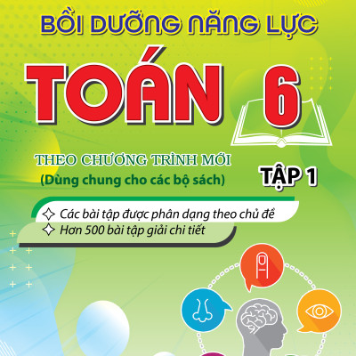 Sách - Combo Bồi Dưỡng Năng Lực Toán 6 Tập 1 + Tập 2 (Biên Soạn Theo Chương Trình Mới)