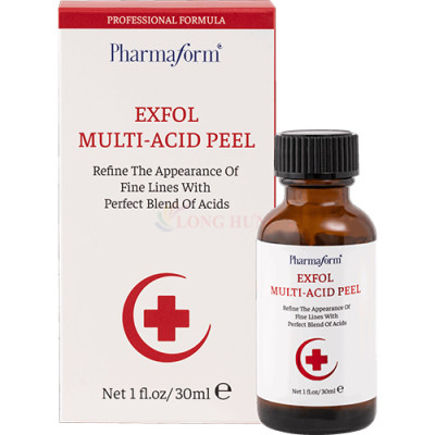 Tẩy tế bào chết Pharmaform Exfol Multi - Acid Peel (30ml) - Hàng chính hãng