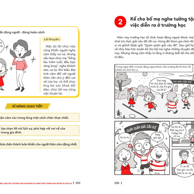 Kĩ Năng Xã Hội Cho Học Sinh Tiểu Học - Cư Xử Trong Gia Đình