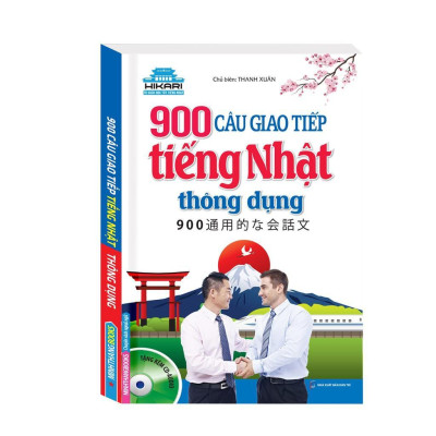 Sách - Mẫu Câu Thông Dụng Trong Tiếng Nhật + 900 Câu Giao Tiếp Tiếng Nhật Thông Dụng - Bìa Mềm - Minh Thắng