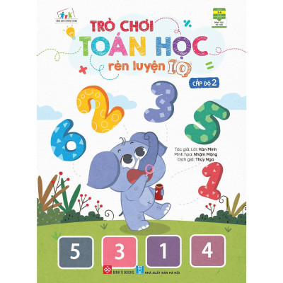 Sách - Trò Chơi Toán Học Rèn Luyện IQ - Chọn Lẻ 4 Chủ Đề - Đinh Tị Books